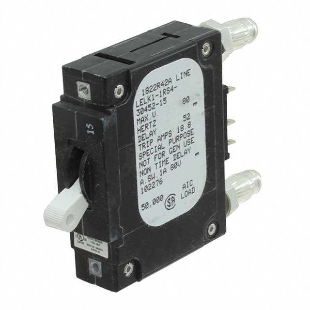 Sensata-Airpax LELK1-1RS4-30452-15 LEL Montaje en panel Magnético, (retardo hidráulico) 15A