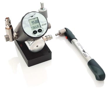 KELLER Calibrador de baja presión LPX-2BAR, rango de -1 a 2 bar, precisión del 0,05 % (de 10 a 40 °C)