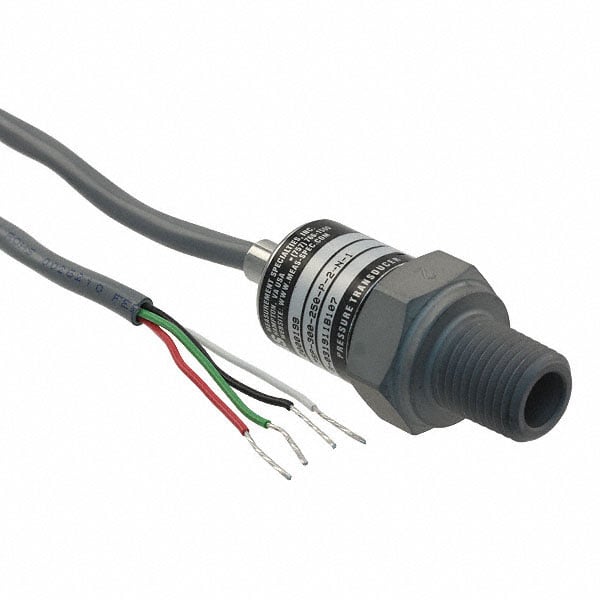 TE Connectivity Measurement Specialties M3021-000005-250PG MSP300 Automatización industrial Manómetro ventilado Voltaje analógico Macho - 1/4" (6.35mm) NPT