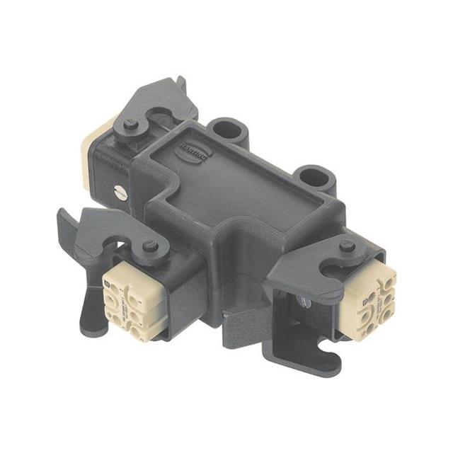 HARTING 9120084751 Han-Power® T Side and Top Entry 4+Ground