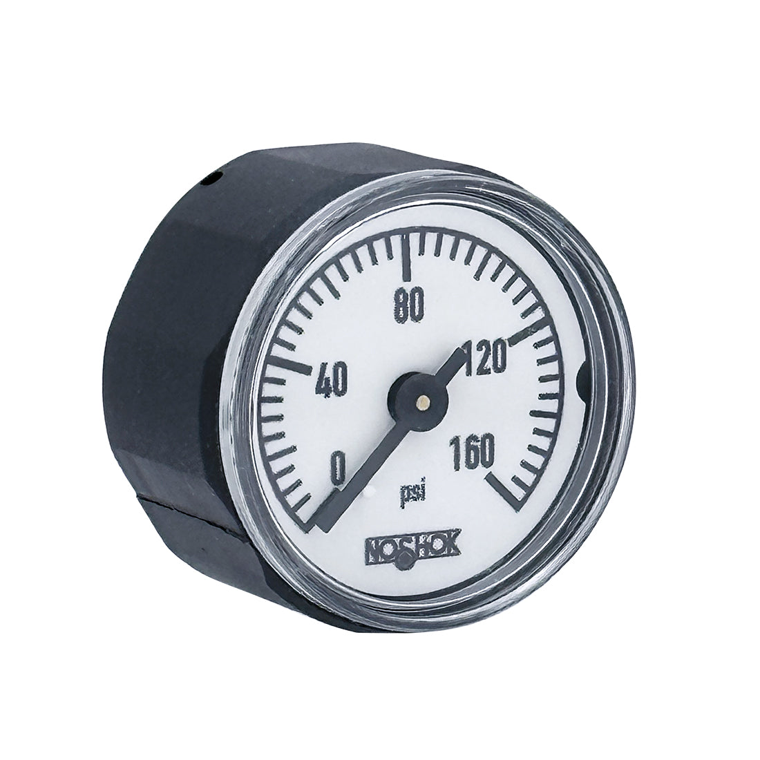 NOSHOK, Inc. 10-110-160-psi-R1/8 100 Pressure Gauge Presión operada 0 ~ 160 PSI (0 ~ 11 bar) Válvula de control