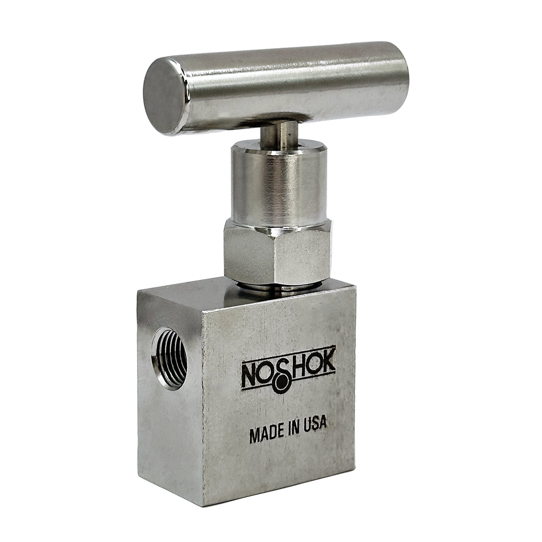 NOSHOK, Inc. 101-FFAS 100 Válvula de aguja - 10000PSI (689 bar) -