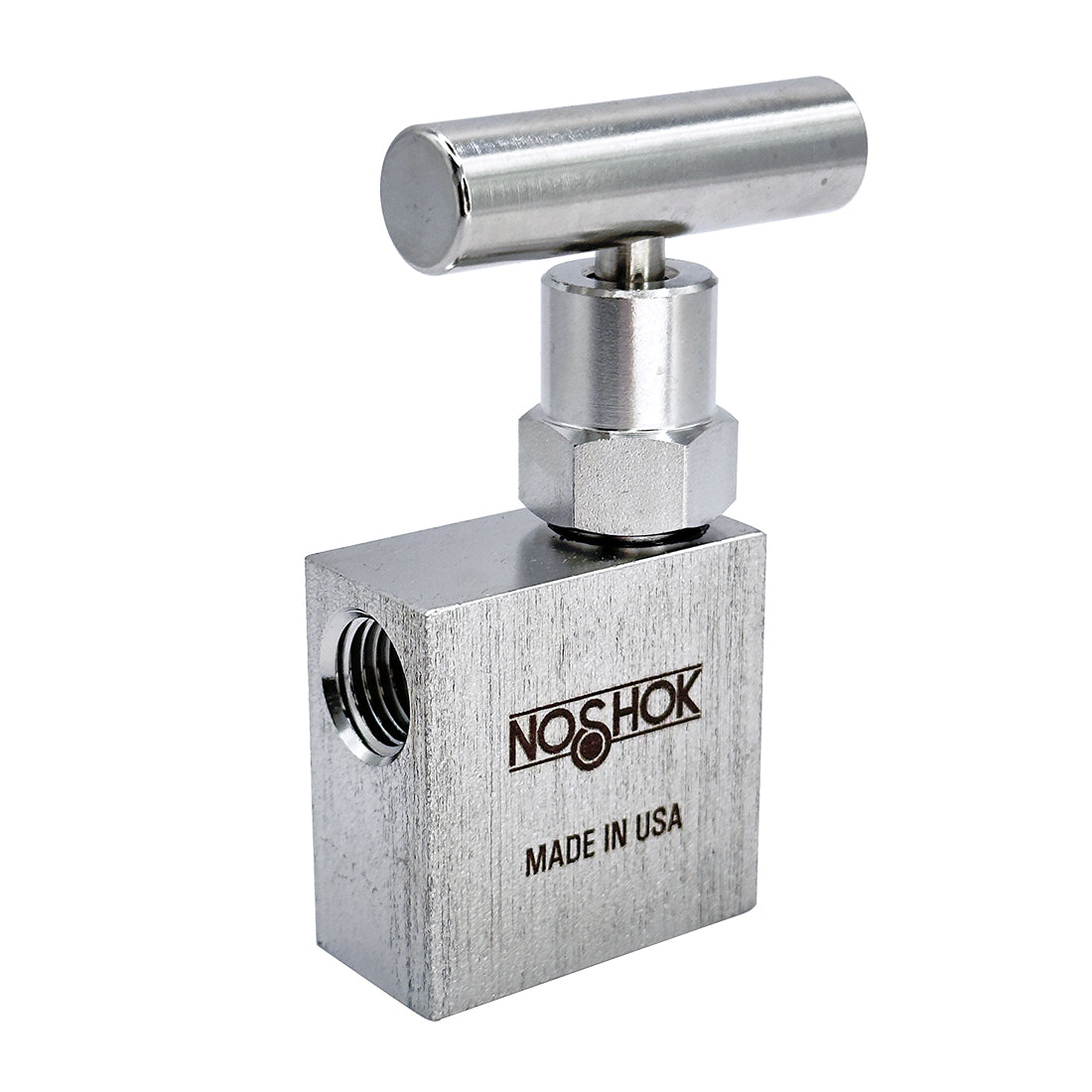 NOSHOK, Inc. 102-FFAS 100 Válvula de aguja - 10000PSI (689 bar) -