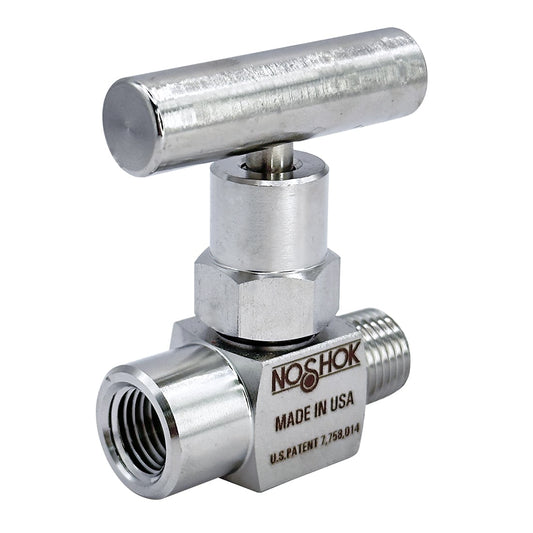 NOSHOK, Inc. 102-MFS-PM2-HL3 100 Válvula de aguja - 10000PSI (689 bar) -