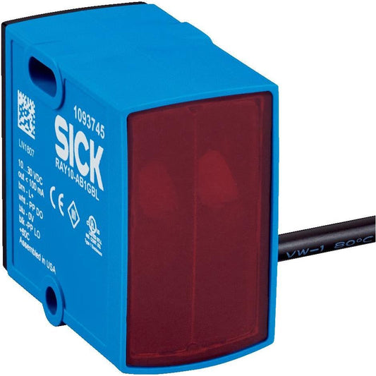 SICK, Inc. 1102079 RAY10 Retroreflectivo 0" ~ 59.06" (0m ~ 1.5m) 500µs IP67