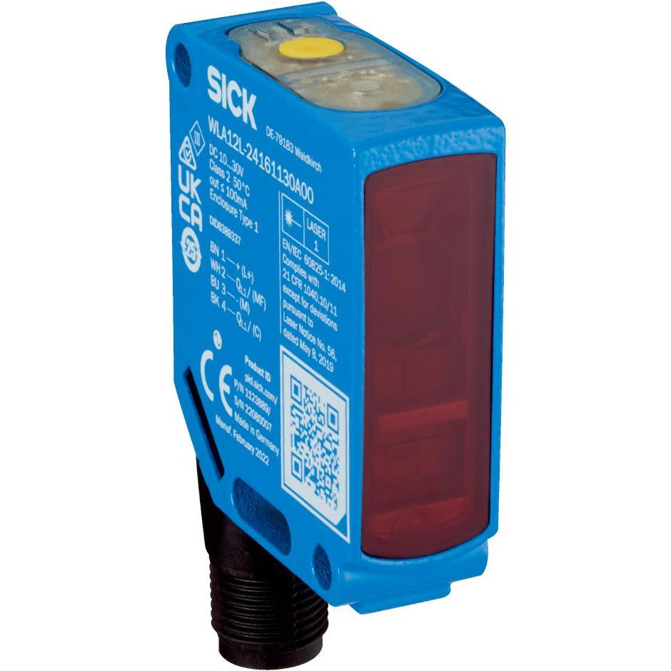 SICK, Inc. 1126037 W12 Retroreflectivo 787.402" (20m) 200µs IP66, IP67, IP69