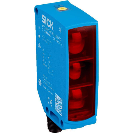SICK, Inc. 1128822 W26 Supresión de fondo 0.39" ~ 19.69" (10mm ~ 500mm) 3.3ms IP66