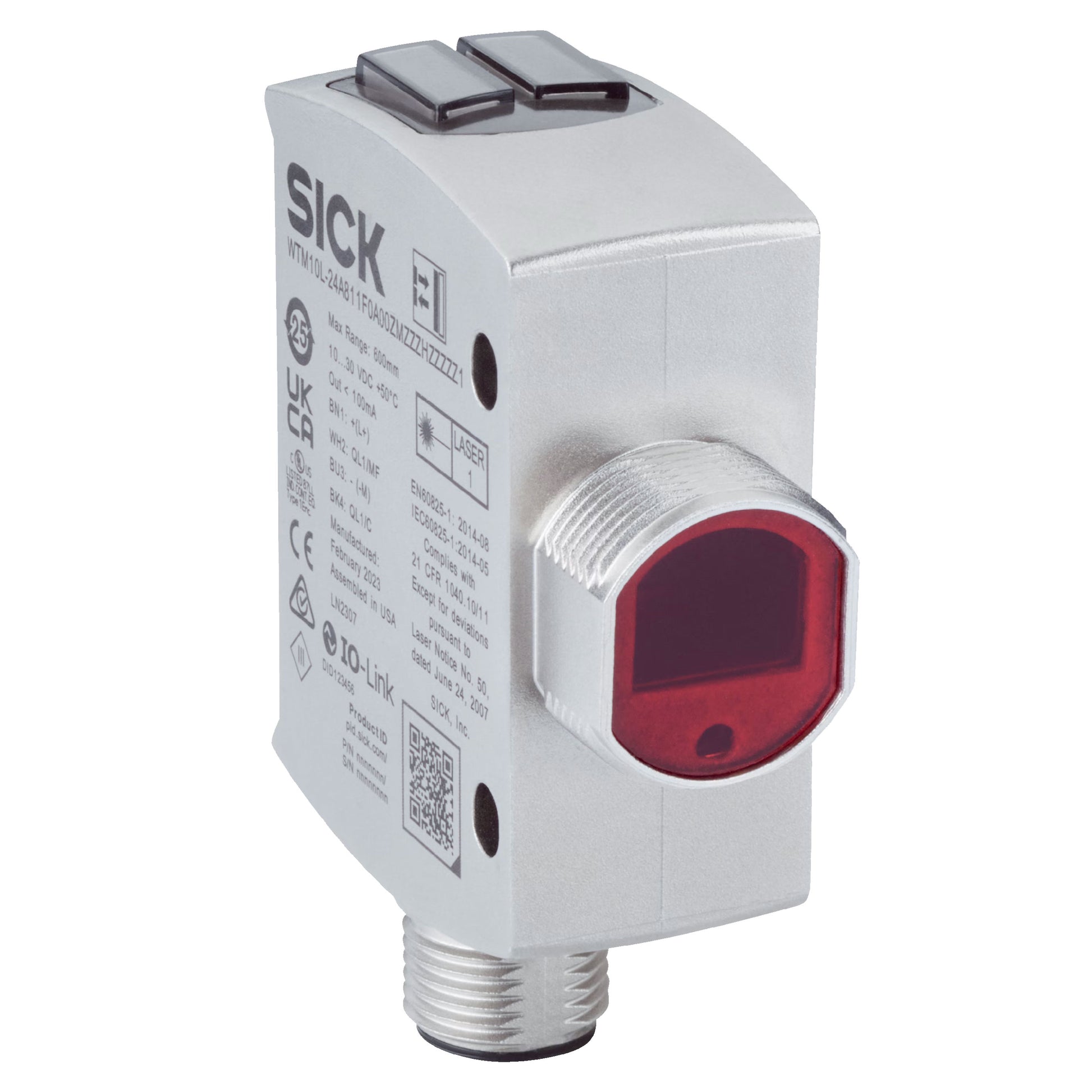 SICK, Inc. 1133546 W10 Proximidad 0.984" ~ 27.559" (25mm ~ 700mm) 1.8ms, 5ms, 15ms IP67, IP69