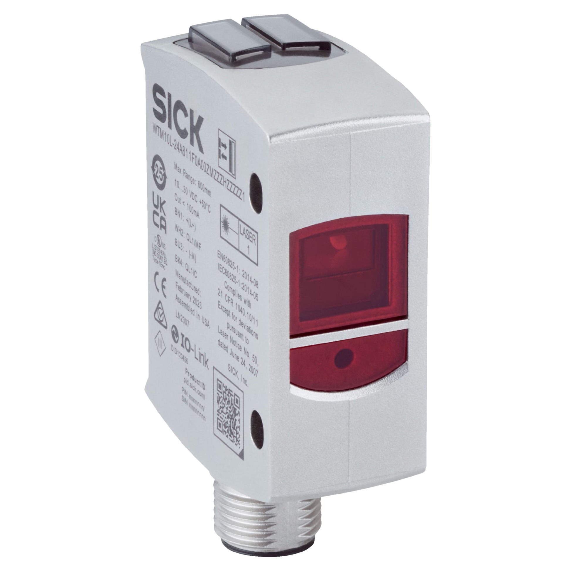 SICK, Inc. 1133547 W10 Proximidad 0.984" ~ 27.559" (25mm ~ 700mm) 1.8ms, 5ms, 15ms IP67, IP69