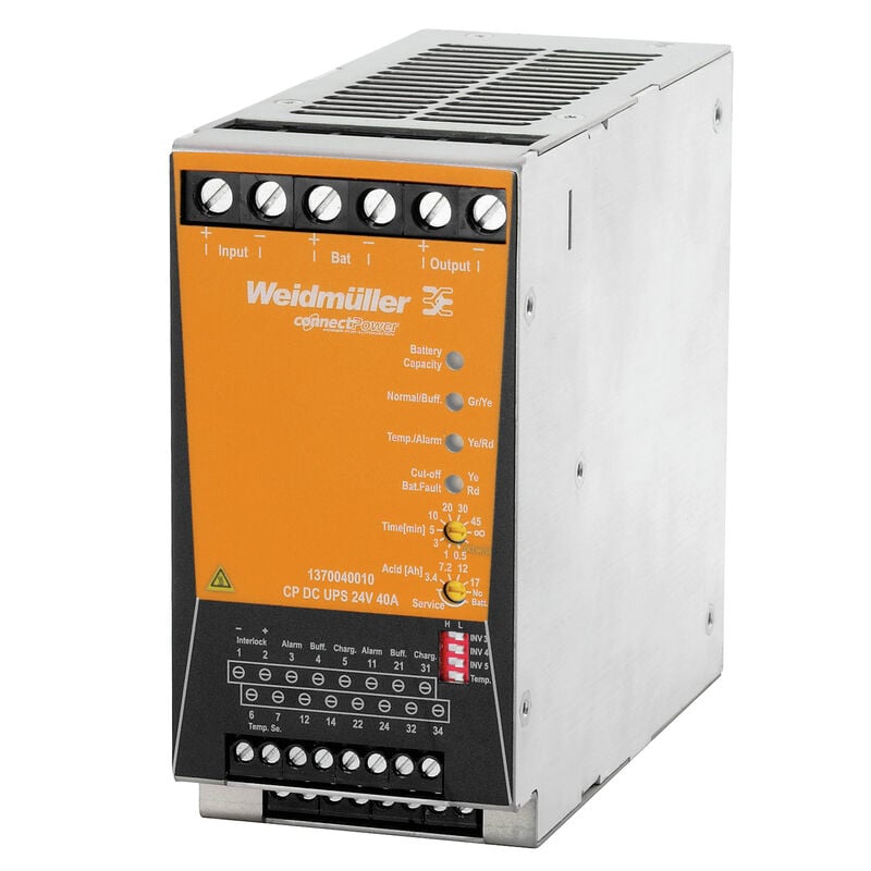 Weidmüller 1370040010 - En espera (Sin regulación) Propósito general, control industrial Riel Din