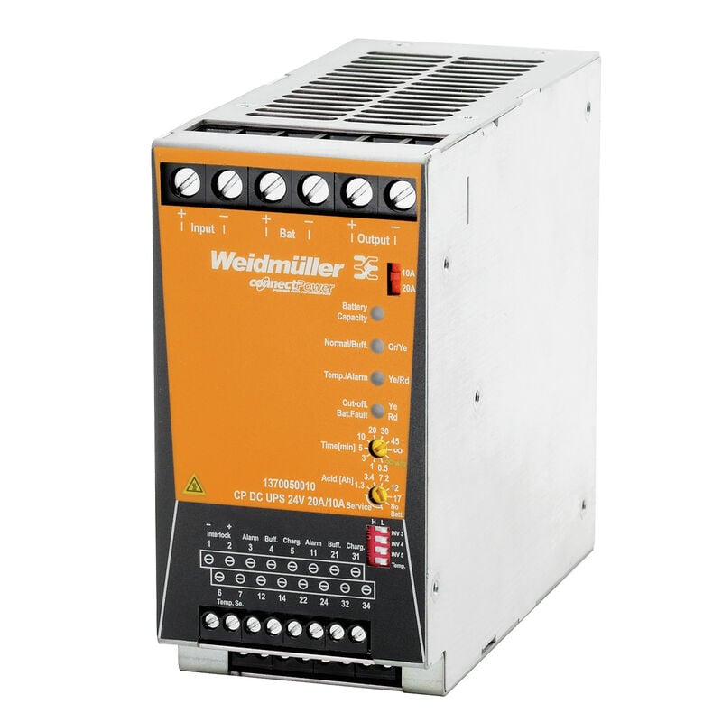 Weidmüller 1370050010 - En espera (Sin regulación) Propósito general, control industrial Riel Din
