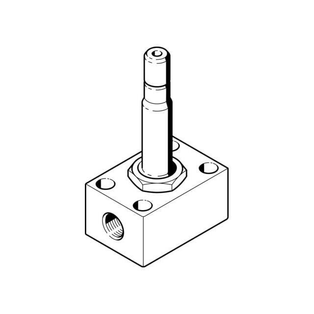 Festo Corporation MCH-3-1/8 MCH Válvula de solenoides 3/2 normalmente cerrado 0 ~ 102 PSI (0 ~ 7 bar) Válvula de solenoides