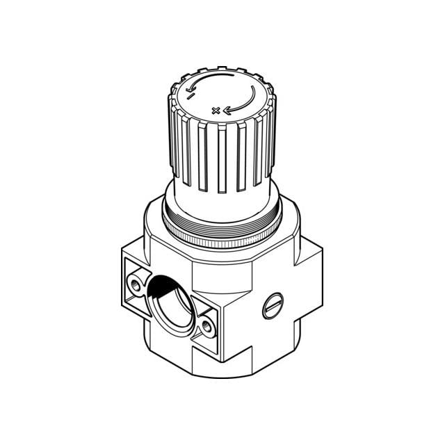 Festo Corporation LR-D-7-MINI LR Regulador 14.5 ~ 247 PSI (1 ~ 17 bar)