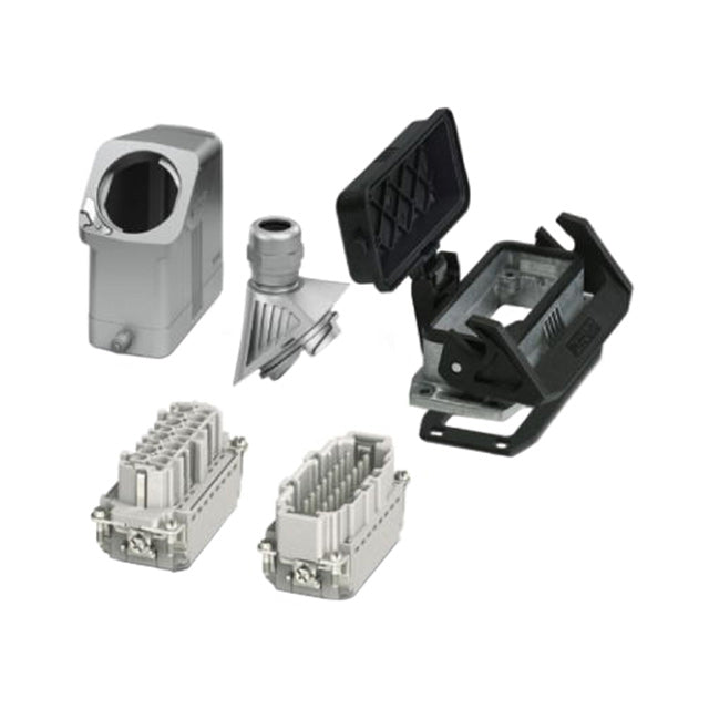 Phoenix Contact 1411492 HEAVYCON® Side-Hood, Bottom-Base 16+Ground