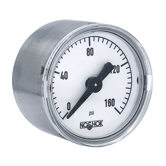 NOSHOK, Inc. 15-110-160-psi-SSC 100 Pressure Gauge Presión operada 0 ~ 160 PSI (0 ~ 11 bar) Válvula de control