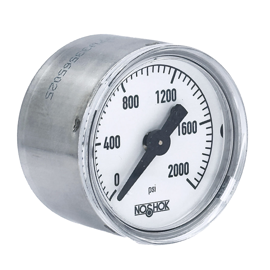 NOSHOK, Inc. 15-110-2000-psi-SSC 100 Pressure Gauge Presión operada 0 ~ 2000 PSI (0 ~ 138 bar) Válvula de control