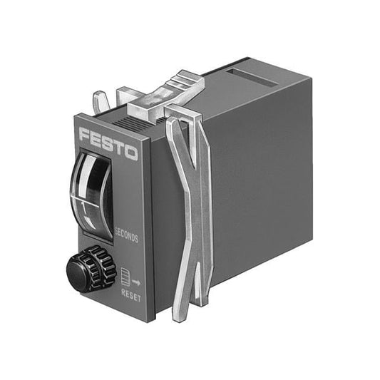 Festo Corporation PZVT-30-SEC PZVT Temporizador, Ajuste - 29 ~ 87 PSI (2 ~ 6 bar) Válvula de control