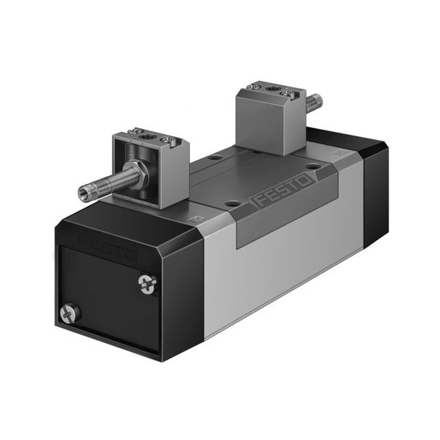 Festo Corporation MFH-5/3G-D-3-C MFH Válvula de solenoides 5/3 normalmente cerrado 44 ~ 145 PSI (3 ~ 10 bar) Válvula de solenoides
