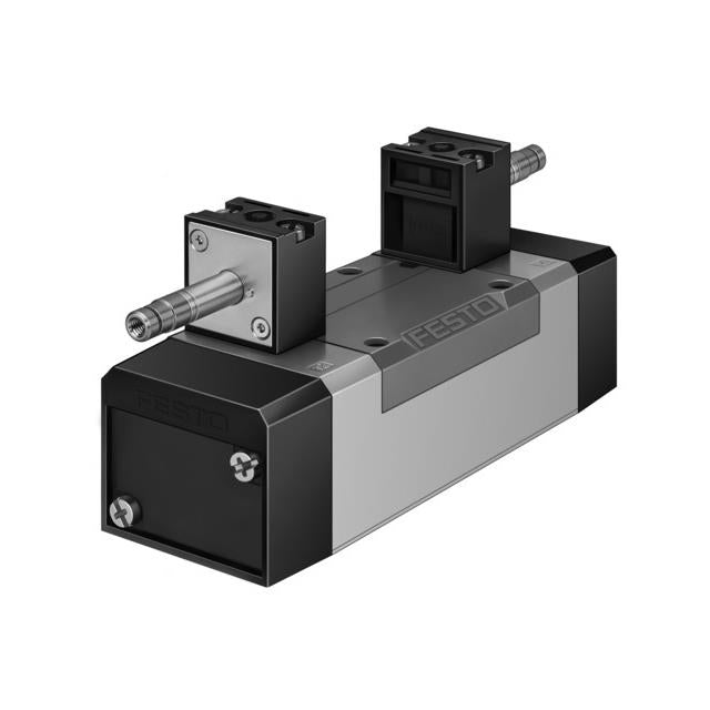 Festo Corporation MN1H-5/3G-D-1-C MNS1 Válvula de solenoides 5/3 normalmente cerrado - Válvula de solenoides