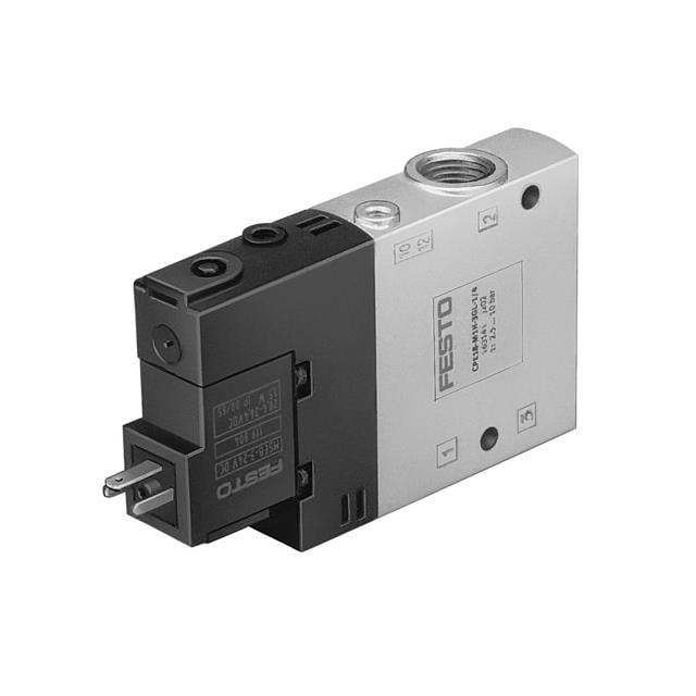 Festo Corporation CPE18-M1H-3GL-1/4 CPE Válvula de solenoides 3/2 normalmente cerrado 36 ~ 145 PSI (2.5 ~ 10 bar) Válvula de solenoides