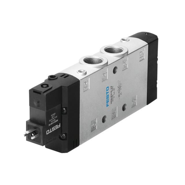 Festo Corporation CPE24-M1H-5L-3/8 CPE Válvula de solenoides 05-feb 36 ~ 145 PSI (2.5 ~ 10 bar) Válvula de solenoides