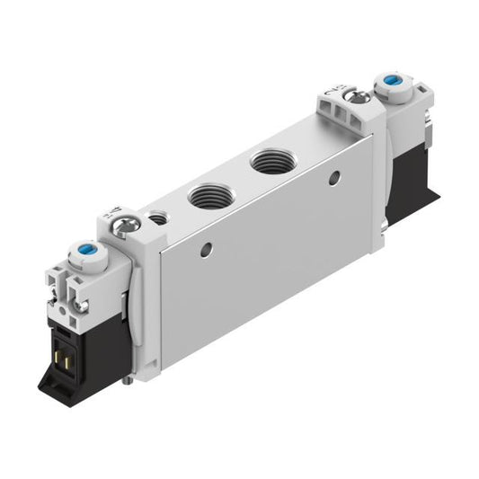 Festo Corporation VUVG-L14-P53E-T-G18-1P3 VUVG Válvula de solenoides 05-mar 44 ~ 116 PSI (3 ~ 8 bar) Válvula de solenoides