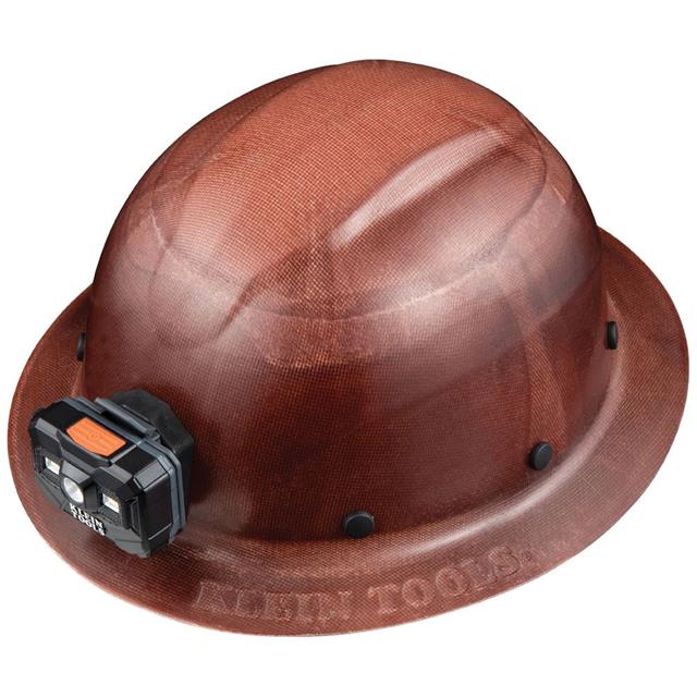 Klein Tools, Inc. 60447 KONSTRUCT Casco de protección, faro Marrón
