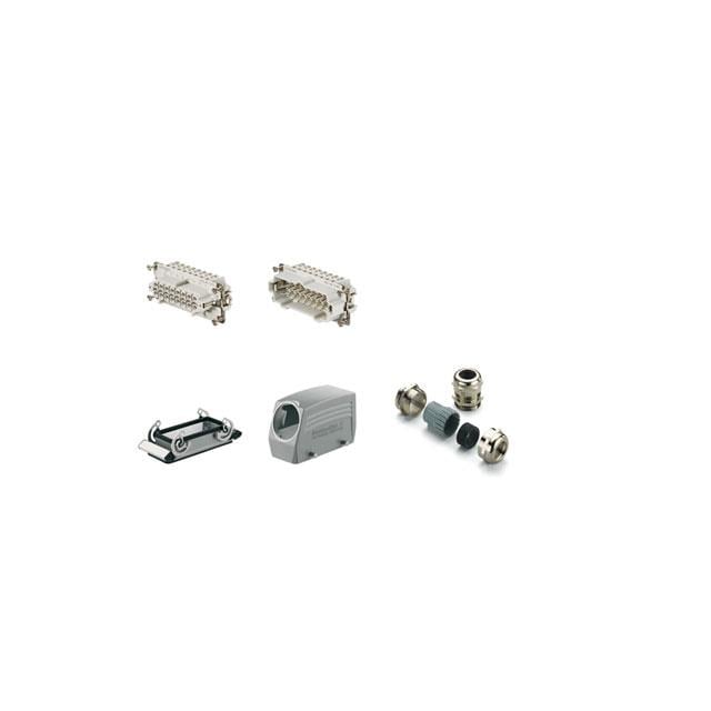 Weidmüller 1802400000 Rockstar® HE Side-Hood, Bottom-Base 16+Ground