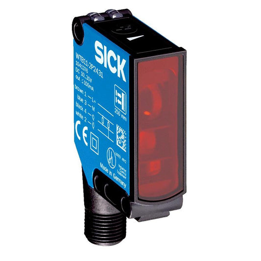SICK, Inc. 1044442 W11-2 Proximidad 1.181" ~ 43.307" (30mm ~ 1.1m) 2.5ms IP66, IP67, IP69K