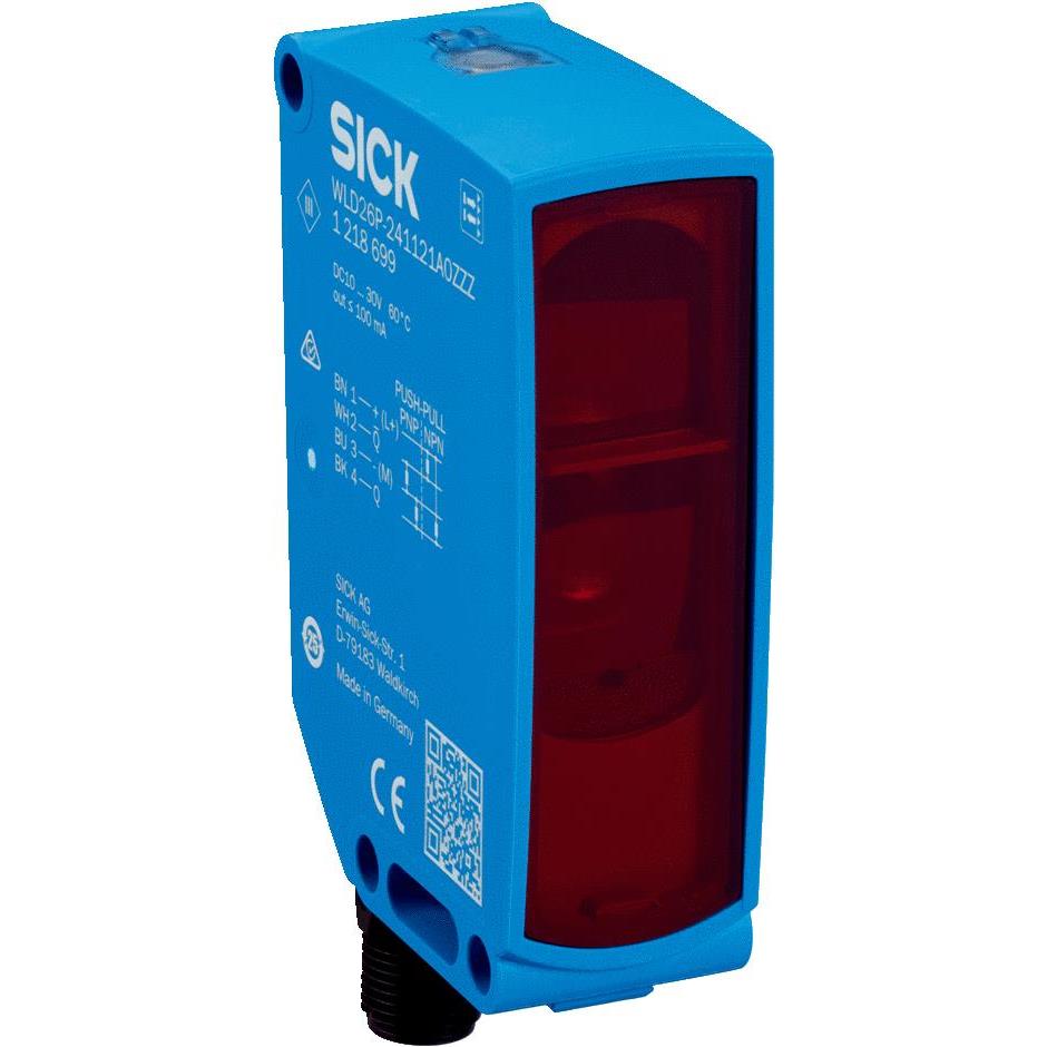 SICK, Inc. 1218699 W26 Retroreflectivo 9.843" ~ 748.031" (250mm ~ 19m) 500µs IP66