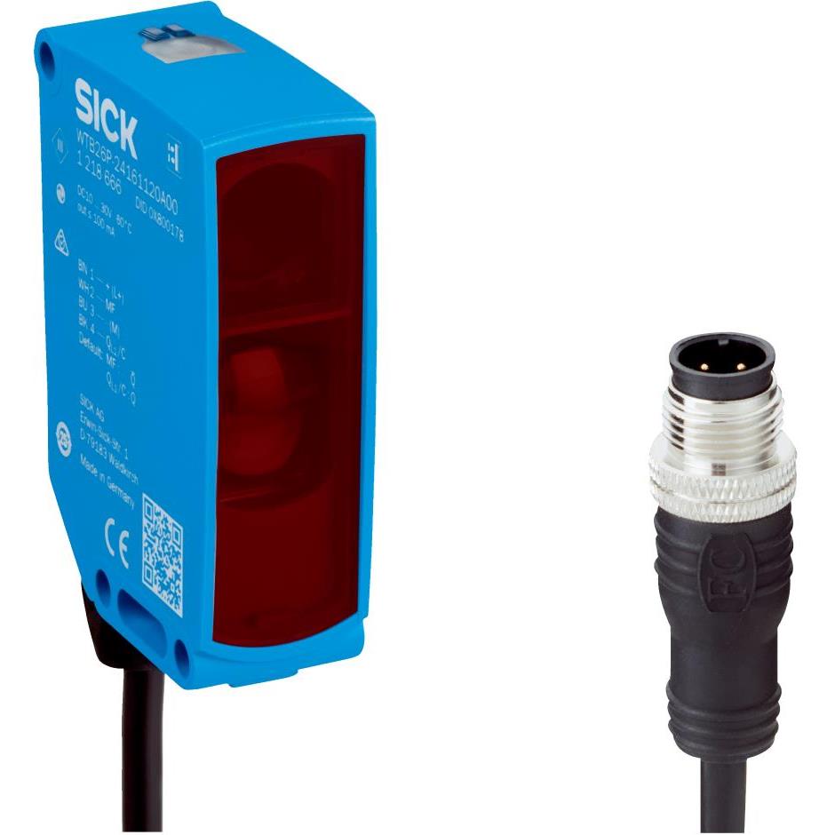 SICK, Inc. 1221733 W26 Retroreflectivo 9.843" ~ 748.031" (250mm ~ 19m) 500µs IP66