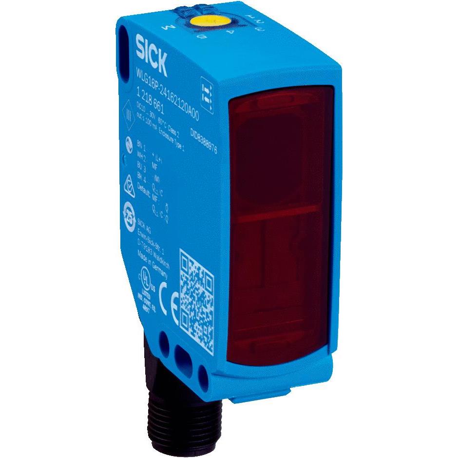 SICK, Inc. 1222733 W16 Retroreflectivo 196.850" (5m) 500µs IP66, IP67, IP69