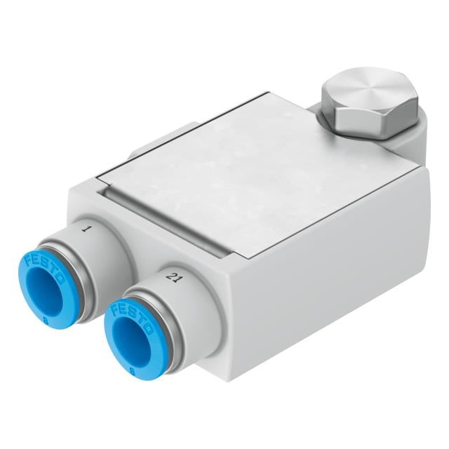 Festo Corporation VFOF-LE-BAH-G14-Q8 VFOF Válvula de control - 2.9 ~ 145 PSI (0.2 ~ 10 bar) Válvula de control