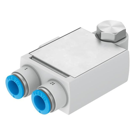 Festo Corporation VFOF-LE-BAH-G14-Q8 VFOF Válvula de control - 2.9 ~ 145 PSI (0.2 ~ 10 bar) Válvula de control