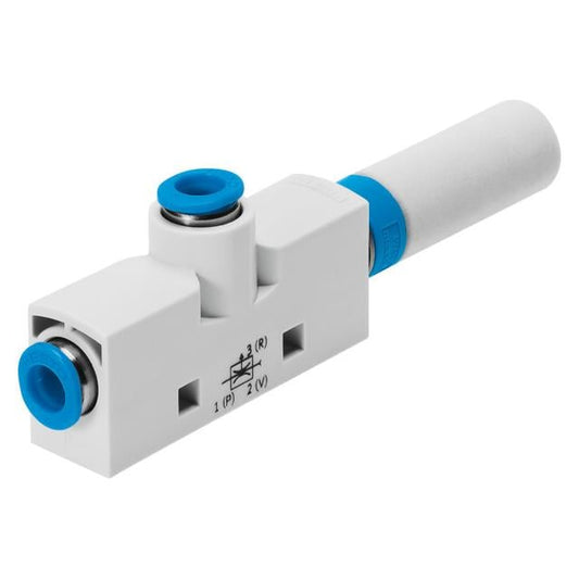 Festo Corporation VN-10-H-T3-PQ2-VQ2-RO1 VN Generador de vacío - 14.5 ~ 116 PSI (1 ~ 8 bar) Válvula de control