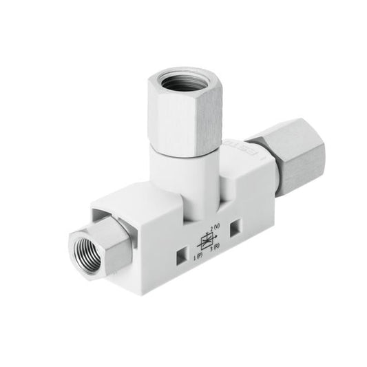 Festo Corporation VN-14-L-T4-PI4-VI5-RI5 VN Generador de vacío - 14.5 ~ 116 PSI (1 ~ 8 bar) Válvula de control