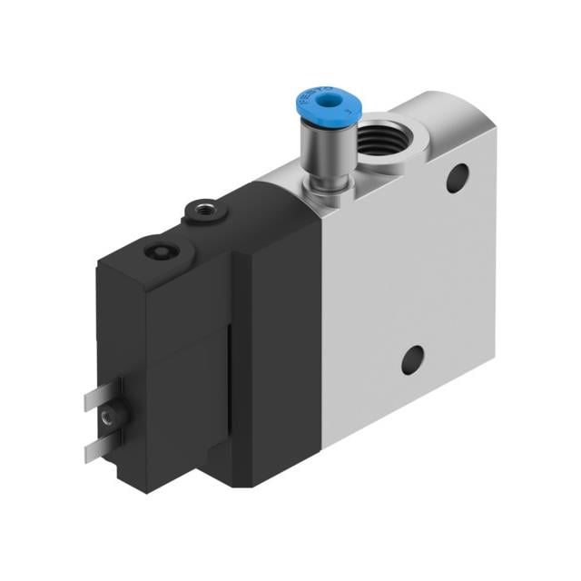 Festo Corporation CPE14-M1BH-3GLS-1/8 CPE Válvula de solenoides 3/2 normalmente cerrado -1 ~ 145 PSI (-0.1 ~ 10 bar) Válvula de solenoides