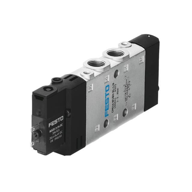Festo Corporation CPE14-M1BH-5L-1/8 CPE Válvula de solenoides 05-feb 44 ~ 116 PSI (3 ~ 8 bar) Válvula de solenoides