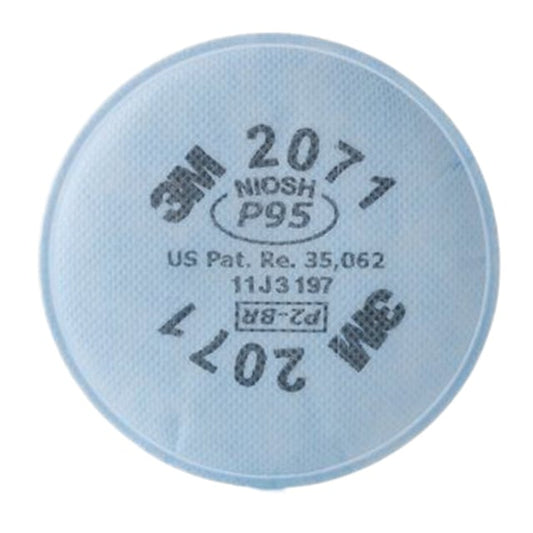 3M 2071 - Filtro de respirador de reemplazo Blanco