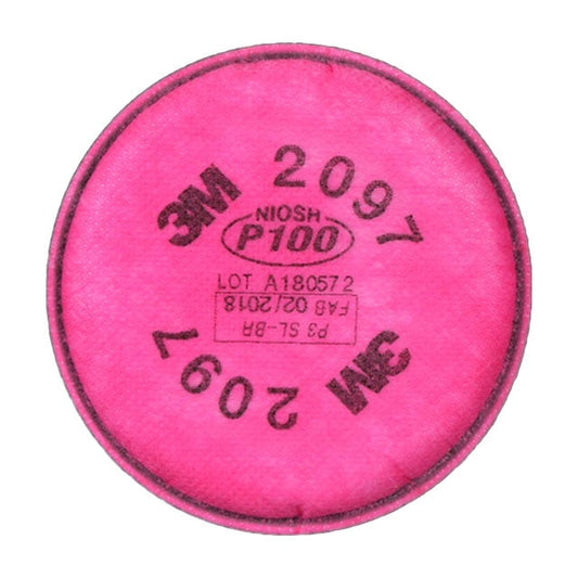 3M 2097 - Filtro de respirador de reemplazo Rosado