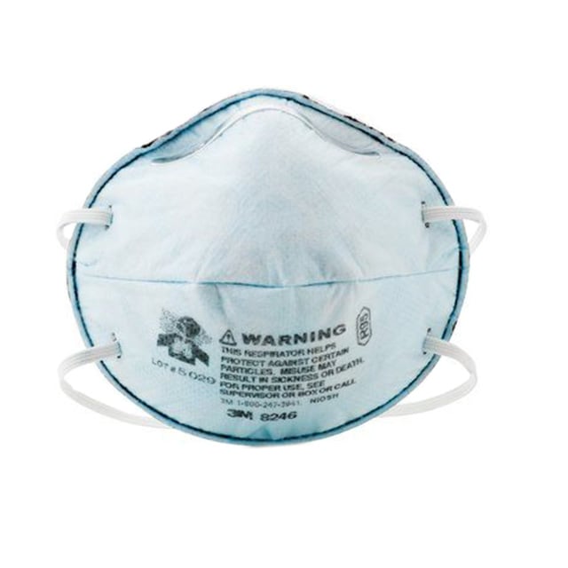 3M 8246 R95 Respirador de partículas desechable Blanco