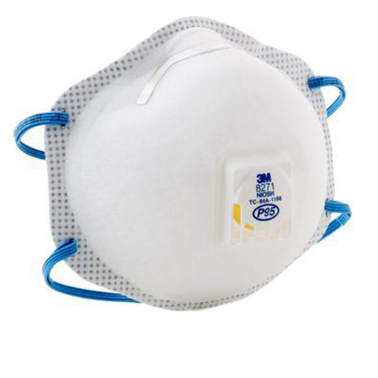 3M 8271 - Respirador de partículas desechable Blanco