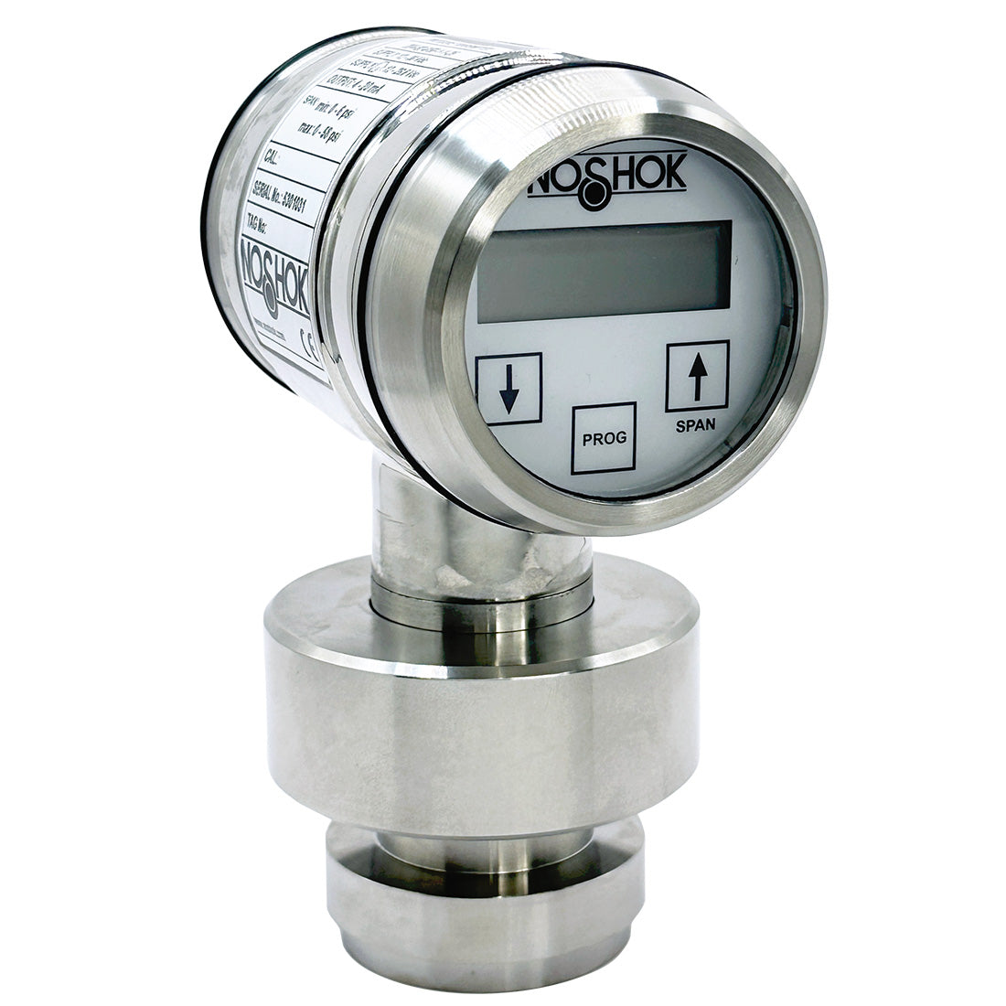 NOSHOK, Inc. 204-92-6/58-1-1-71 20 Industrial Medidor Corriente analógica -