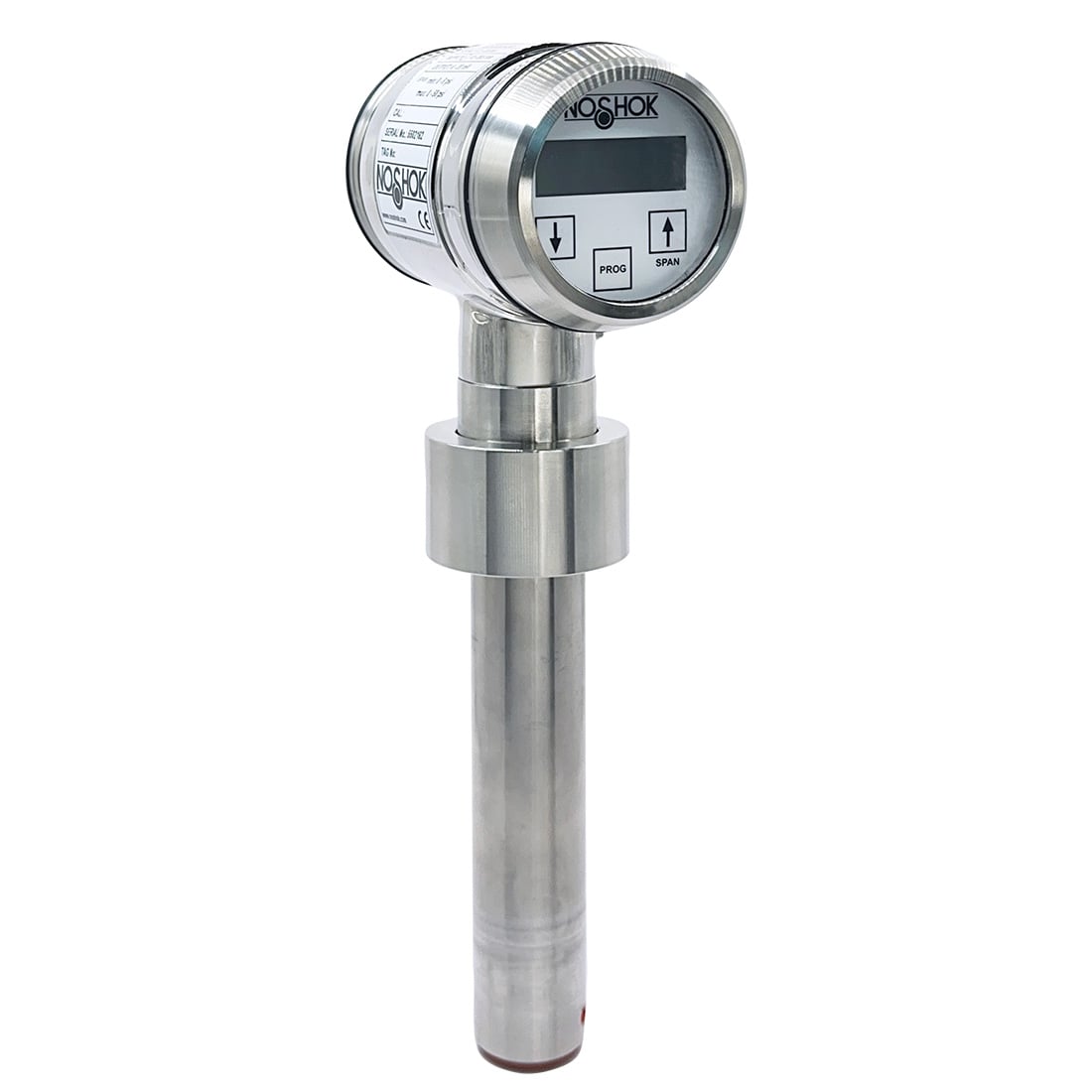 NOSHOK, Inc. 204-95-47/470inH2O-1-1-25 20 Industrial Medidor Corriente analógica -
