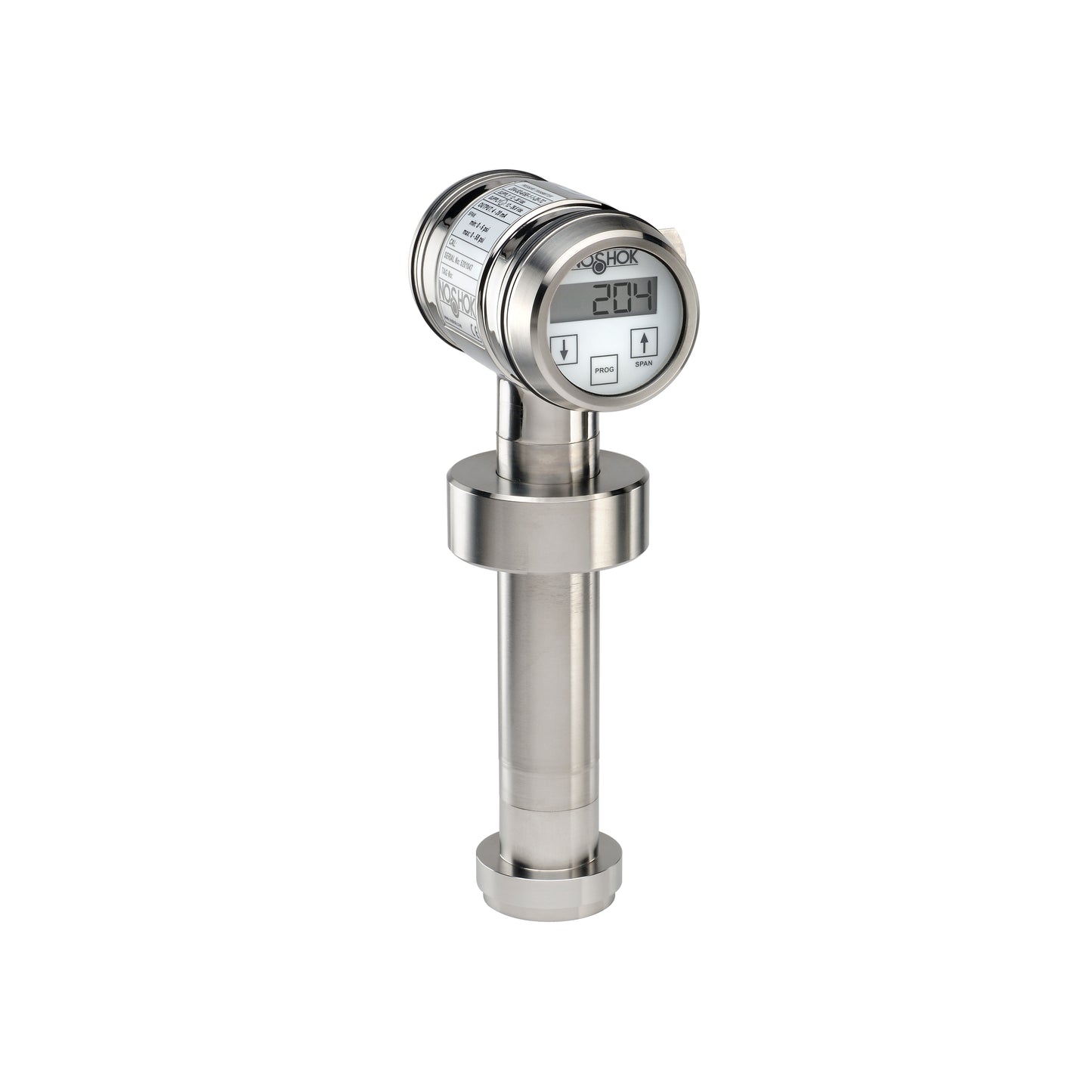 NOSHOK, Inc. 204-93-6/58-1-1-71 20 Industrial Medidor Corriente analógica -