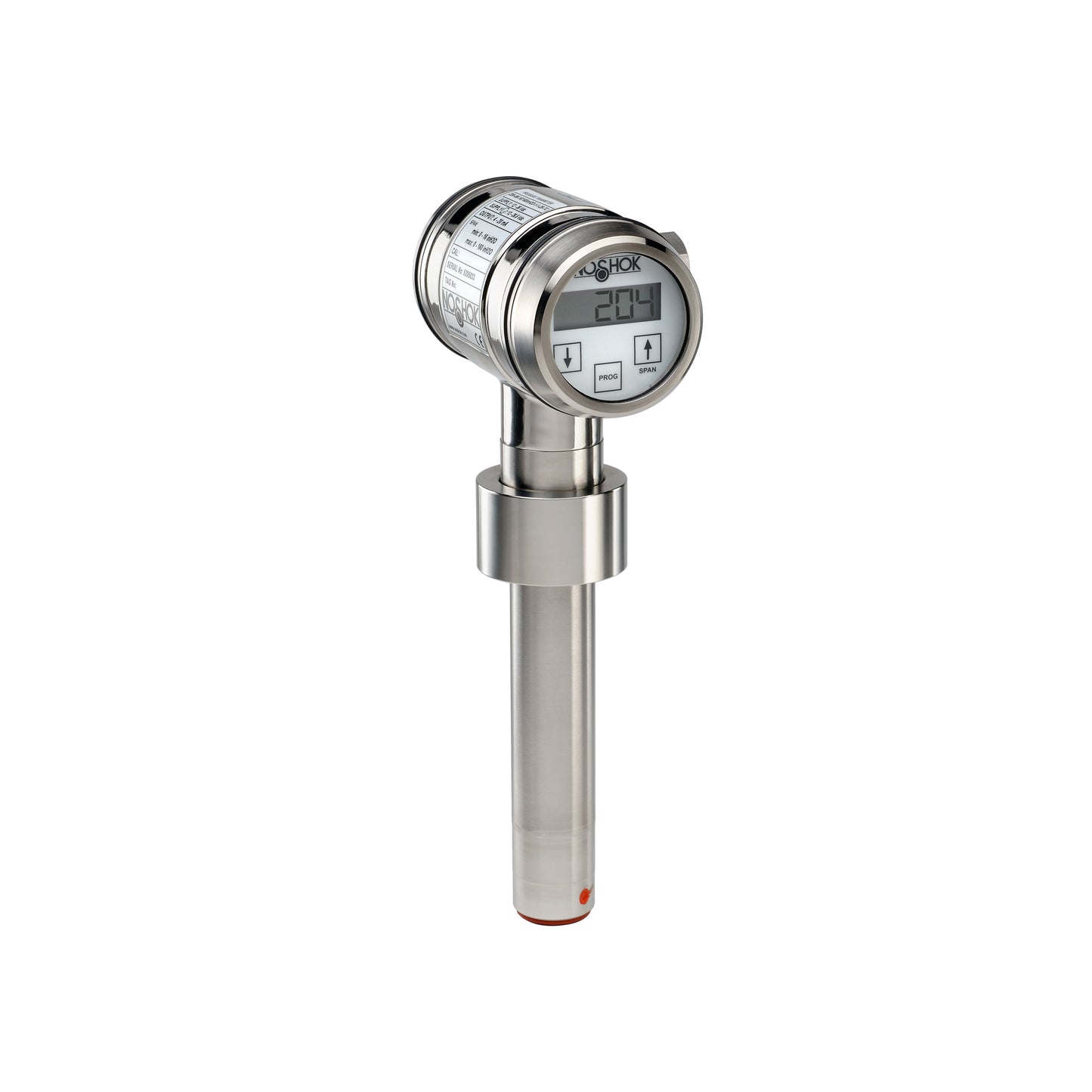 NOSHOK, Inc. 204-96-16/160inH2O-1-1-71-TC 20 Industrial Medidor Corriente analógica -