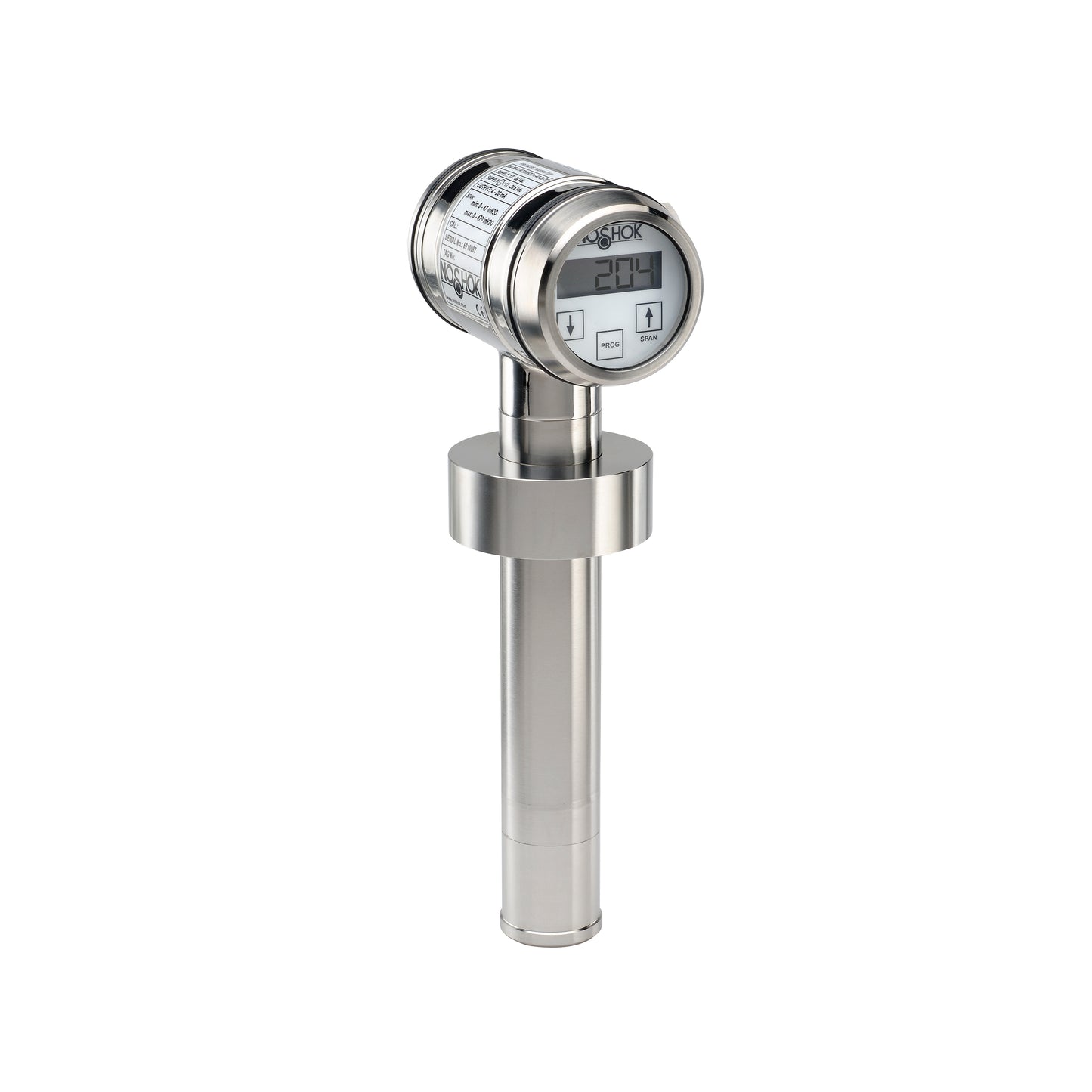 NOSHOK, Inc. 204-99-47/470inH2O-1-43-28-TC 20 Industrial Medidor Corriente analógica -