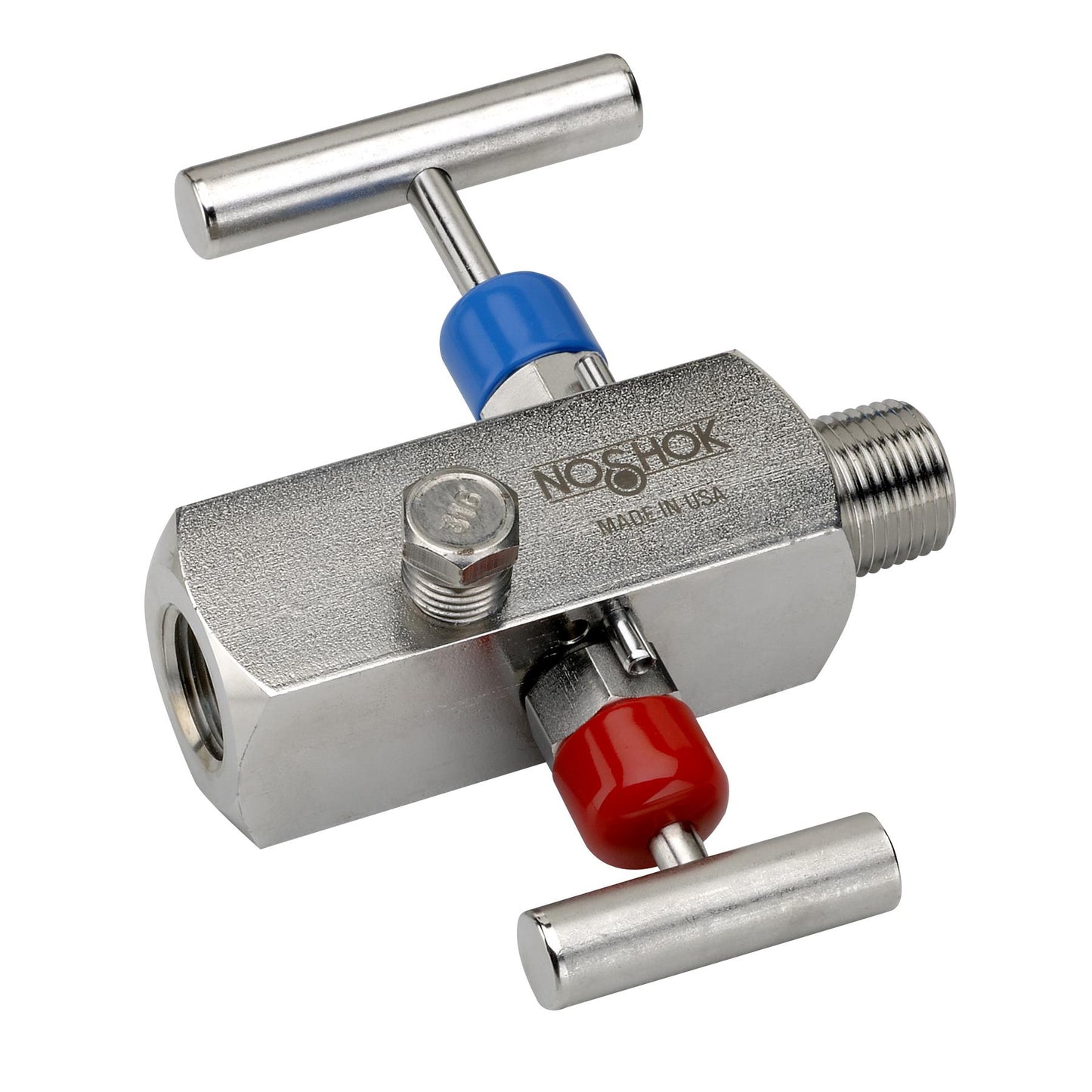 NOSHOK, Inc. 2070-MFS 2070 Válvula de aguja Presión operada 10000PSI (689 bar) Válvula de control