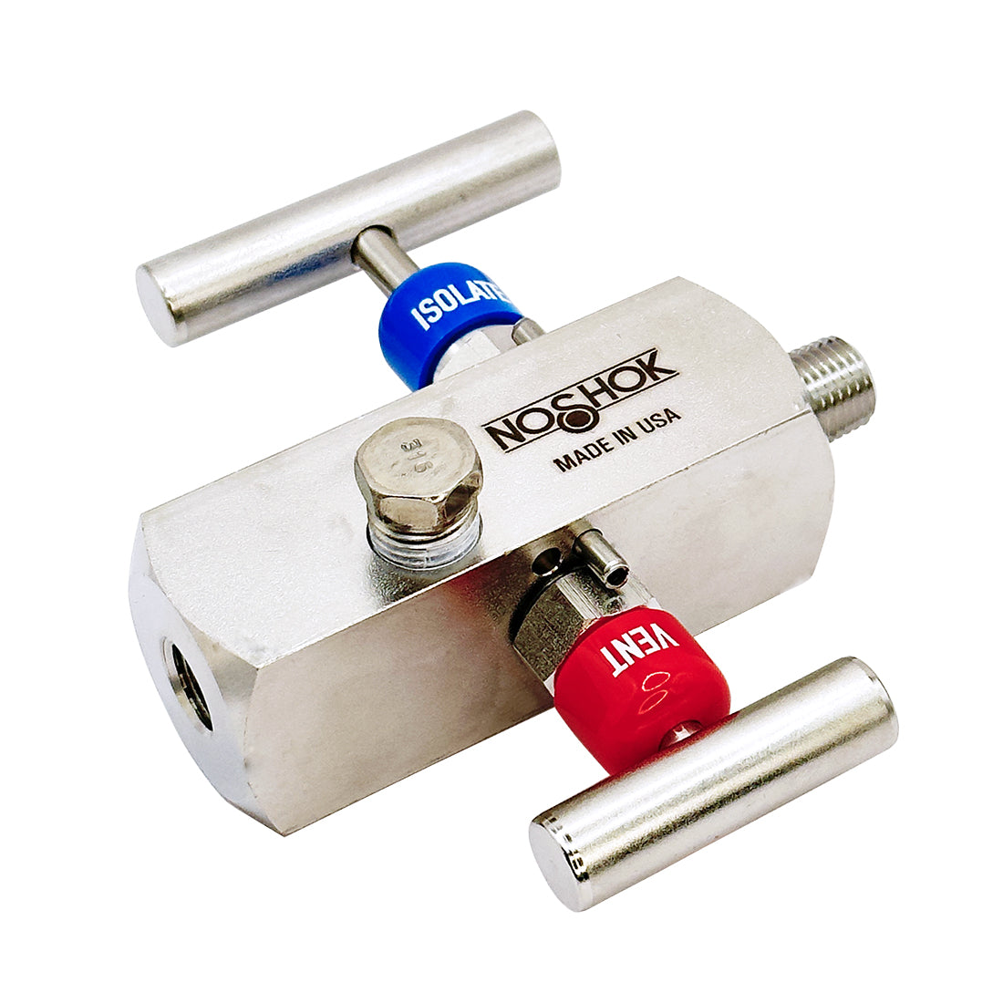 NOSHOK, Inc. 2172-MFS 2170 Válvula de aguja Presión operada 6000 PSI (414 bar) Válvula de control