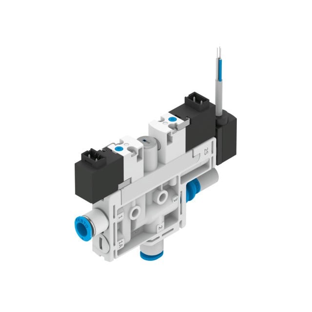 Festo Corporation OVEL-5-H-10-PQ-VQ4-UA-C-A-V1PNLK-H3 OVEL Generador de vacío - 29 ~ 102 PSI (2 ~ 7 bar) Válvula de control